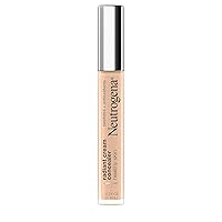 Healthy Skin Radiant Brightening Cream Concealer with Peptides & Vitamin E Antioxidant, Lightweight Perfecting Concealer Cream, Non-Comedogenic, Ecru Light 02 with cool undertones, 0.24 oz