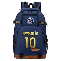 Youth Neymar Jr Durable Rucksack,Waterproof Laptop Knapsack Lightweight Large Bookbag for Students