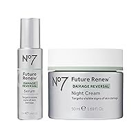 Future Renew Skincare Starter Kit - Damage Reversal Serum + Night Cream - Anti-Aging Skincare Set Targets Visible Signs of Skin Damage (2 Count)