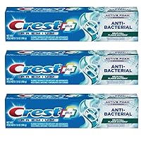 Premium Plus Anti-Bacterial Toothpaste, Smooth Peppermint Flavor 7.0 oz (Pack of 3)