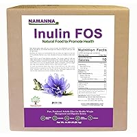 Pure Inulin FOS Powder (20 kg | 44 lb |705 oz) – Natural Fiber from Chicory Root, Prebiotic Intestinal Support, Digestive Health Promoting, Unflavored