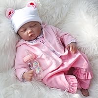 Lifelike Reborn Baby Dolls Girl - 22 Inch Sleeping Real Life Newborn Baby Dolls Realistic Reborn Doll/Babies That Look Real Gift for Kids Age 3+