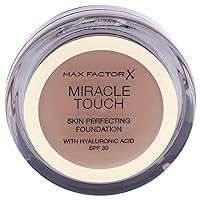 Max Factor Miracle Touch Liquid Illusion Foundation, No. 85 Caramel,1per Pack (1 x 11.5 g)