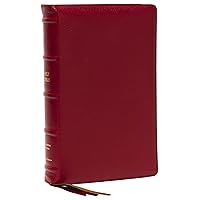 KJV Holy Bible: Large Print Single-Column with 43,000 End-of-Verse Cross References, Red Goatskin Leather, Premier Collection, Personal Size, Thumb Indexed: King James Version KJV Holy Bible: Large Print Single-Column with 43,000 End-of-Verse Cross References, Red Goatskin Leather, Premier Collection, Personal Size, Thumb Indexed: King James Version Leather Bound