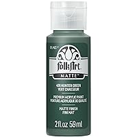 FolkArt Acrylic Paint in Assorted Colors (2 oz), 406, Hunter Green