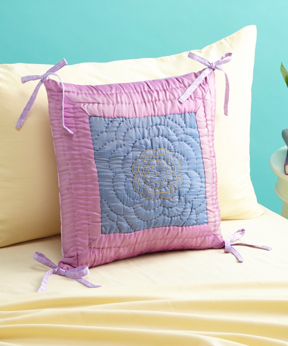 Bacati - Jaipuri Purple Cushion 16 * 16