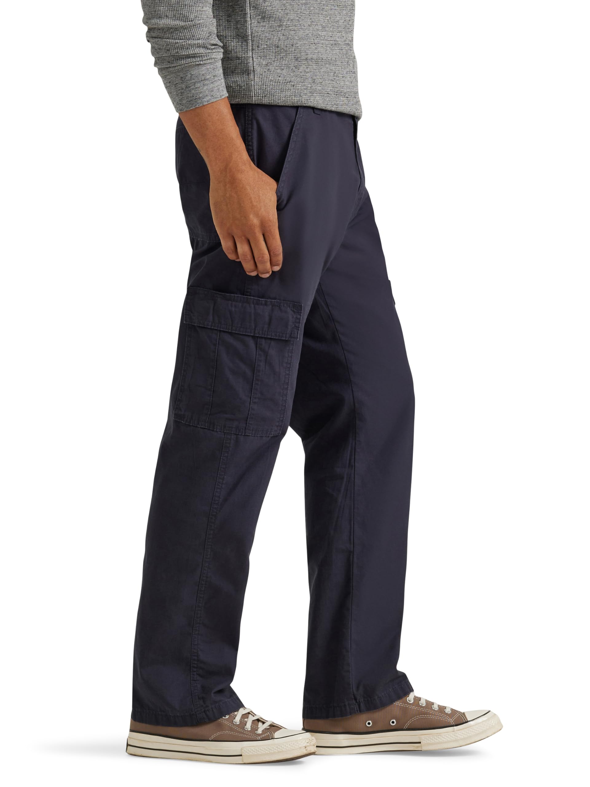 Wrangler Authentics Men’s Twill Relaxed Fit Cargo Pant