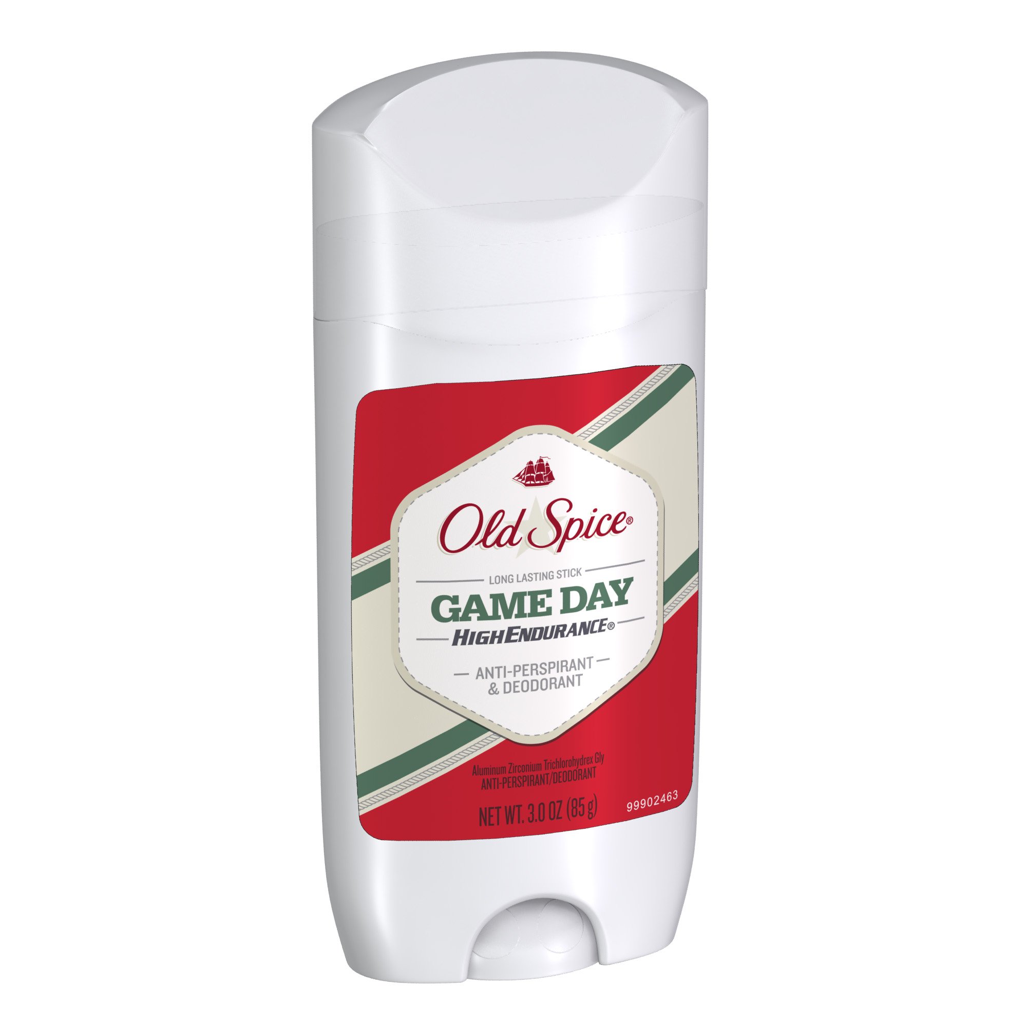 Old Spice Antiperspirant and Deodorant for Men, High Endurance, Game Day Long Lasting Stick, 3 Oz (Pack of 6)