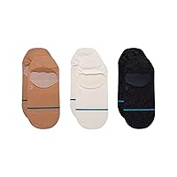 Stance No Show Muted Socks [3 Pack] (Medium)