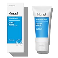 Clarifying Cleanser - Acne Control Salicylic Acid & Green Tea Extract Face Wash - Exfoliating Acne Skin Care Treatment Backed by Science, Travel 2 Oz
