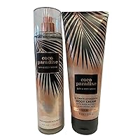 Bath and body Lotion, Perfume Mist, Shower Gel Fragrance Collection (Coco Paradise Mist and Shea Set, 2 pc set) Bath and body Lotion, Perfume Mist, Shower Gel Fragrance Collection (Coco Paradise Mist and Shea Set, 2 pc set)