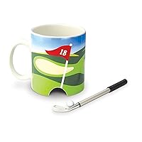 Winkee - Golf Tasse | Der Sport Kaffee Pott für Golf Fans | Kaffeebecher mit Spielfunktion | Papa Kaffeetasse | Mama Kaffeetasse | Geschenk zum Geburtstag, Einschulung, Weihnachten