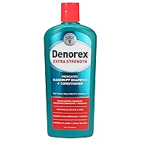 Extra Strength Anti Dandruff Shampoo & Conditioner Treatment, 3% Salicylic Acid Helps Relieve Moderate Symptoms of Dandruff, Seborrheic Dermatitis & Psoriasis, 10oz
