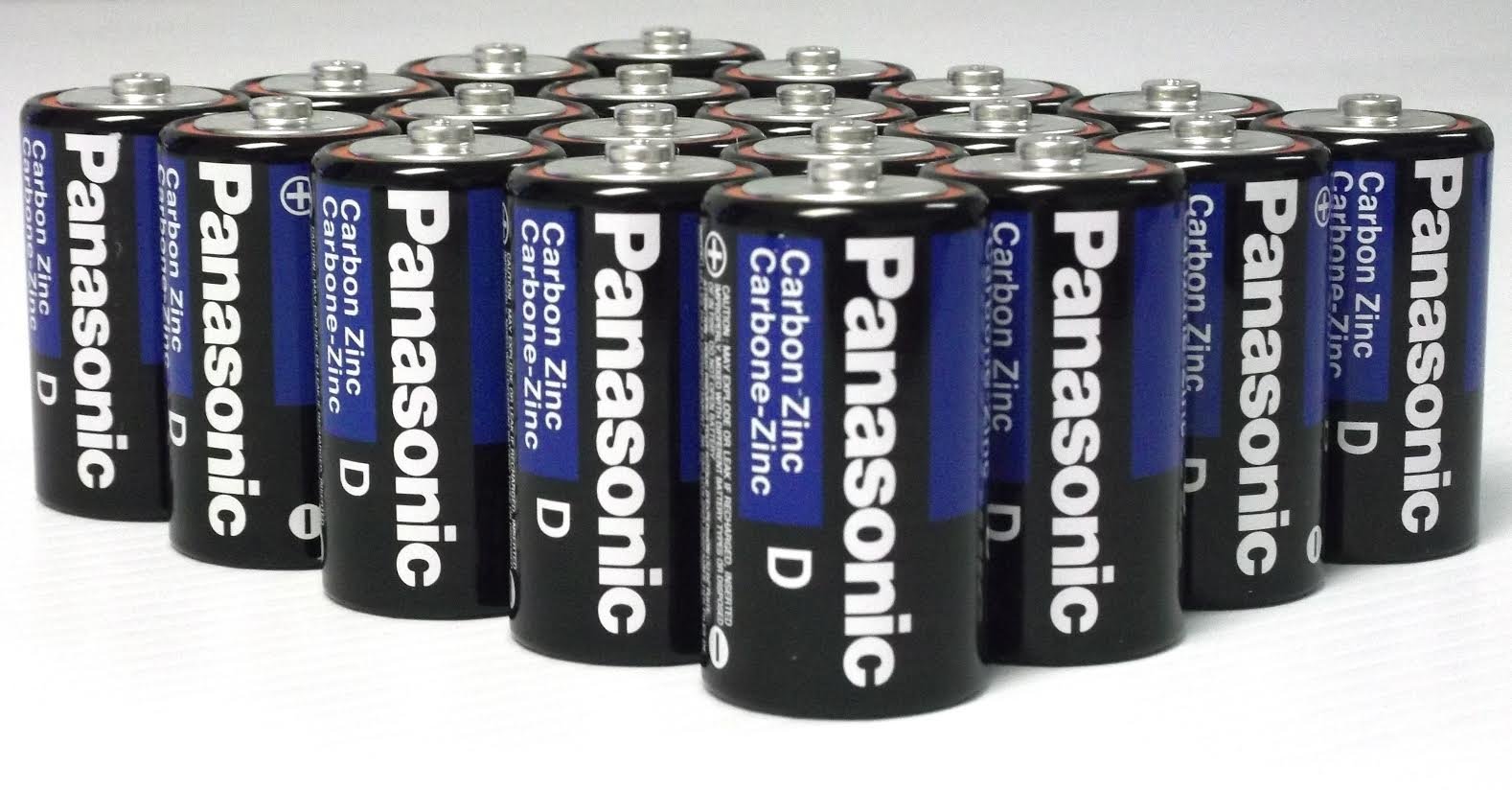 48 Pack Wholesale Lot Panasonic Super Heavy Duty D Batteries