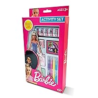 Barbie Bumper Activity Set, Arts and Crafts, Licensed Stationary