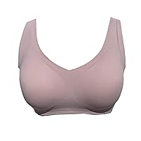 BIMEI Seamless Mastectomy Bra for Women Breast Prosthesis with Pockets Sleep Bras Soft Daily Bras