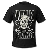 Walk The Plank Pirate Men's T-Shirt
