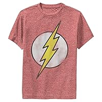 DC Comics Flash Vintage Boys Short Sleeve Tee Shirt