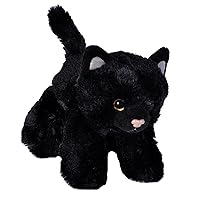 Wild Republic Black Cat Plush, Stuffed Animal, Plush Toy, Gifts for Kids, Hug’Ems 7