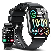 Smart Watch for Men Women(Dial/Answer Calls), Activity Trackers with Heart Rate/Sleep Monitor, 112 Sports Modes/IP68 Waterproof,1.85