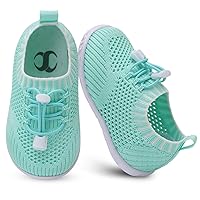Scurtain Toddler Boys Girls Shoes Baby Slip on Sock Shoes Lightweight Casual Walking Sneakers