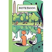 Notebook: Peaceful Central Park in NY