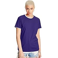 Hanes Women's Perfect-T Short Sleeve Cotton Crewneck T-Shirt