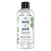 Love Beauty and Planet Volume and Bounty Conditioner For Thin and Fine Hair Care Coconut Water & Mimosa Volumizing Conditioner 0% Silicones, Parabens, and Dyes 3 oz, Pack of 12