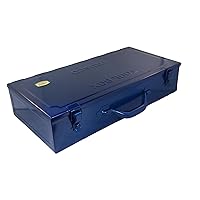 TRUSCO T-470 Trunk Tool Box, 18.5 x 9.2 x 4.2 inches (470 x 234 x 108 mm), Blue