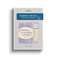 DaySpring - All Things are Possible With God - 4 Design Assortment with Scripture - 12 Praying for You Boxed Cards & Envelopes (U1203)