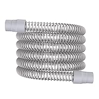 CPAP Tube - 6-Foot Universal CPAP Tubing - FSA/HSA eligible-Compatible with Most Machines & Masks, 19mm CPAP Hose - 22mm connectors, Lightweight Flexible, Odor-Free, 1-Pack
