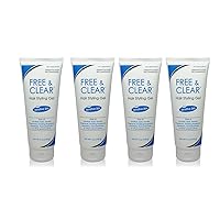 Free & Clear Hair Styling Gel, (SG_B00MX700IK_US), 7 Ounce (Pack of 4)