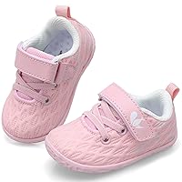 FEETCITY Baby Sneakers Boys Girls Infant Shoes First Walking Shoes Newborn Crib Shoes Toddler Slip On Shoes