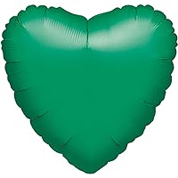 Anagram International Heart Foil-Flat-Balloon, 18
