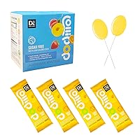 DC24 DAILY CARE Sugar Free Lollipops with Vitamin C, Healthy Suckers with Xylitol, Fruit Flavored Hard Candy for Kids, Non-GMO, Gluten Free, Pineapple, 24 Count