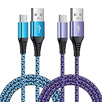 [2-Pack,6FT]USB Type C Cable Fast Charging for Google Pixel 6,Android Charger Cable Type C Charging Cord for Google Pixel 8 Pro/8/7a/7 Pro/6 Pro/6a/5a/4a/5;Samsung Galaxy S24/S23/S22/S21Ultra/A54/A34
