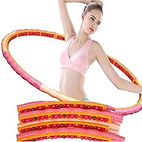 Korean Weighted Hoop Weight Loss for Adult Hoops, Exercise Hoop for Great Workout Slim Body Hula-Up,Fitness Hoop ,Hoola Hoop Hula -Hula Slim body Hula-up 1.6Kg Dynamic hoop