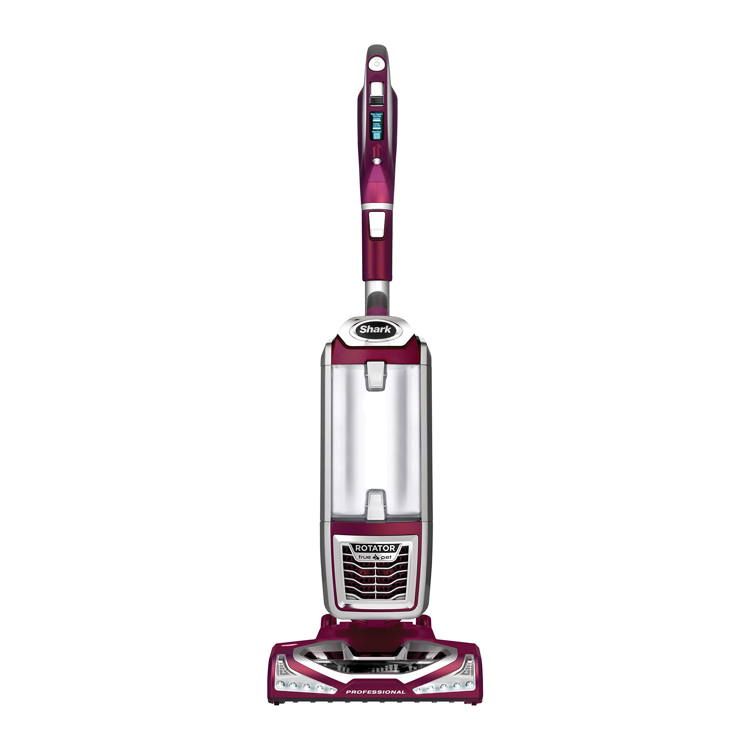 Shark NV752 Rotator Powered Lift-Away TruePet Upright Vacuum with HEPA Filter, Large Dust Cup Capacity, LED Headlights, Upholstery Tool, Pet Power Brush & Crevice Tool, Perfect for Pets, Bordeaux