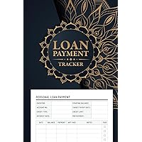 Personal Loan Payment Tracker: Debt Payoff Planner to Manage and Track Your for Financial Success