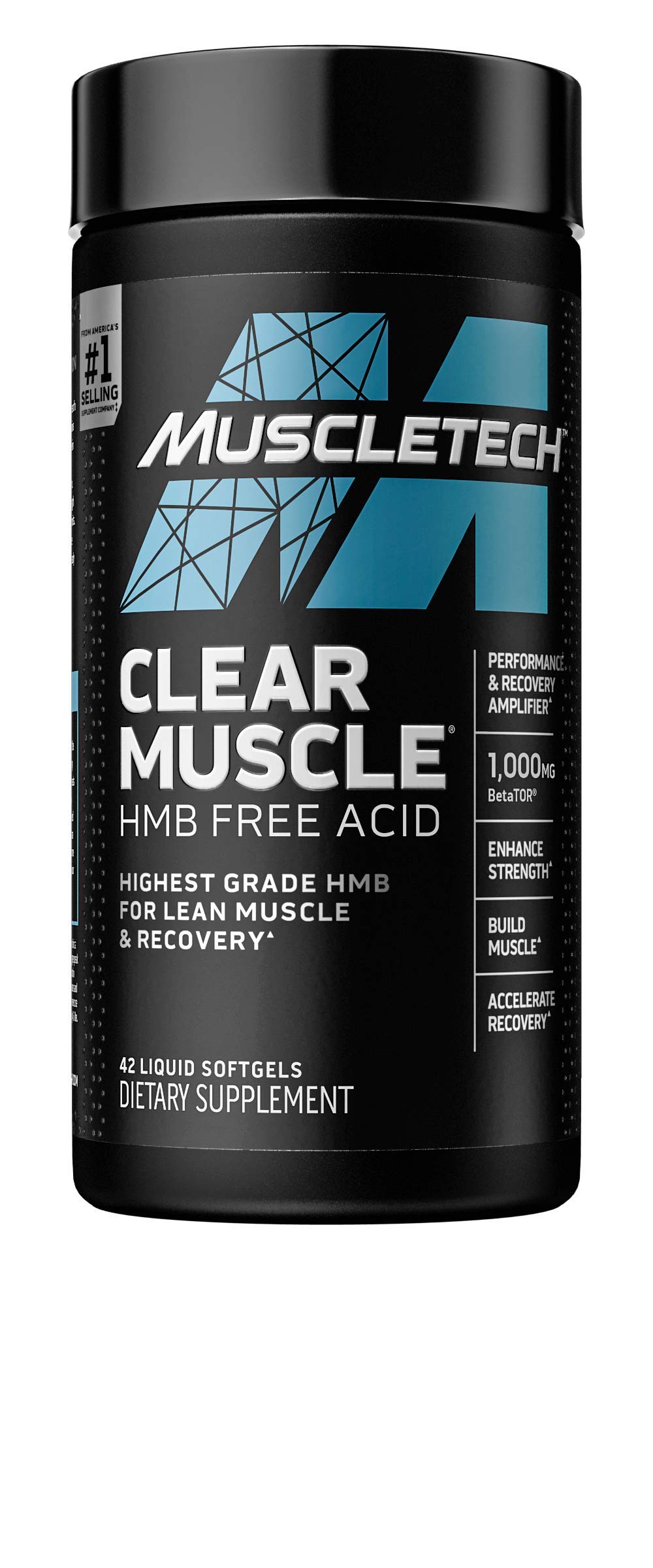 MuscleTech Clear Muscle Post Workout Recovery | Muscle Builder for Men & Women & Platinum Multivitamin for Immune Support 18 Vitamins
