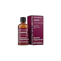 Mystic Moments | Coffee Fragrance Oil - 100ml - Perfect for Soaps, Candles, Bath Bombs, Oil Burners, Diffusers and Skin & Hair Care Items
