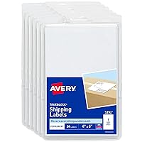 Avery Shipping Labels with TrueBlock Technology, 4