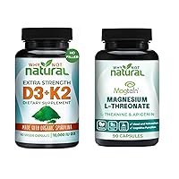 Why Not Natural Magnesium L-Threonate Complex and Vitamin D3K2