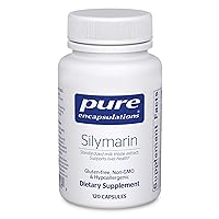 Pure Encapsulations Silymarin - 250 mg Milk Thistle Per Capsule - Liver Health Support - Antioxidants Supplement - Non-GMO & Vegan - 120 Capsules