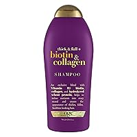 OGX Thick & Full + Biotin and Collagen Shampoo, 25.4 Fl Oz