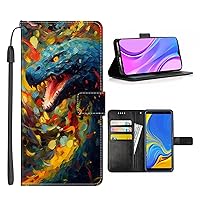 Wallet Case for iPhone 15 14 12 13 11 7 8 6s 6 Pro Max Plus Mini XR X XS Max SE with Designer Snake-Art cc59 TPU Leather Card Holder Case