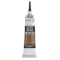 Pebeo Gedeo Mixtion Relief Gilding Paste, 37 ml Tube, Transparent