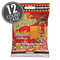Jelly Belly Fiery Five Bag - 1.9 oz - 12 count case - Genuine, Official, Straight from the Source