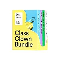 Cards Against Humanity Family Edition: Class Clown Bundle • 3 Themed Packs + 30 Blank Cards for Your Dumb Inside Jokes