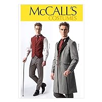 McCall's Costumes Men's Historical Suit Costume Sewing Pattern, Size S-M-L-XL-XXL